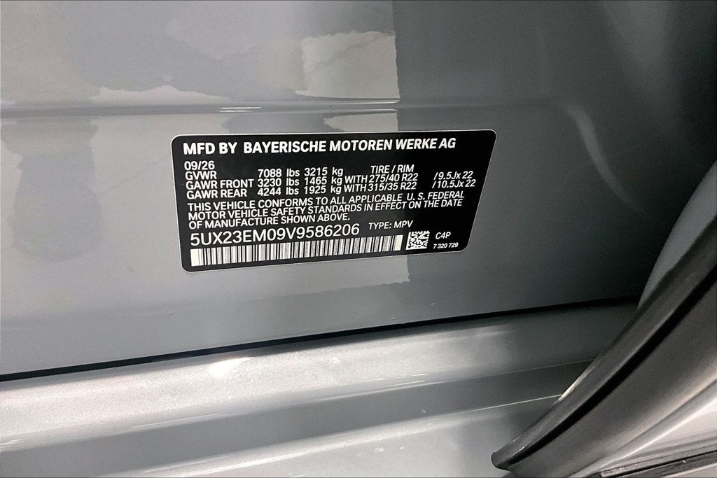 2027 BMW X7 xDrive40i x series