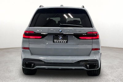 2027 BMW X7 xDrive40i x series