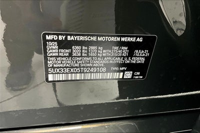 2026 BMW X6 xDrive40i