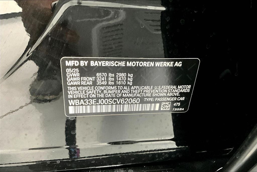 2025 BMW 7 Series 760i xDrive