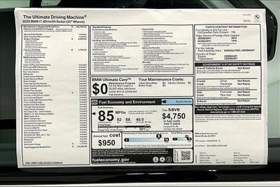 2025 BMW i7 eDrive50