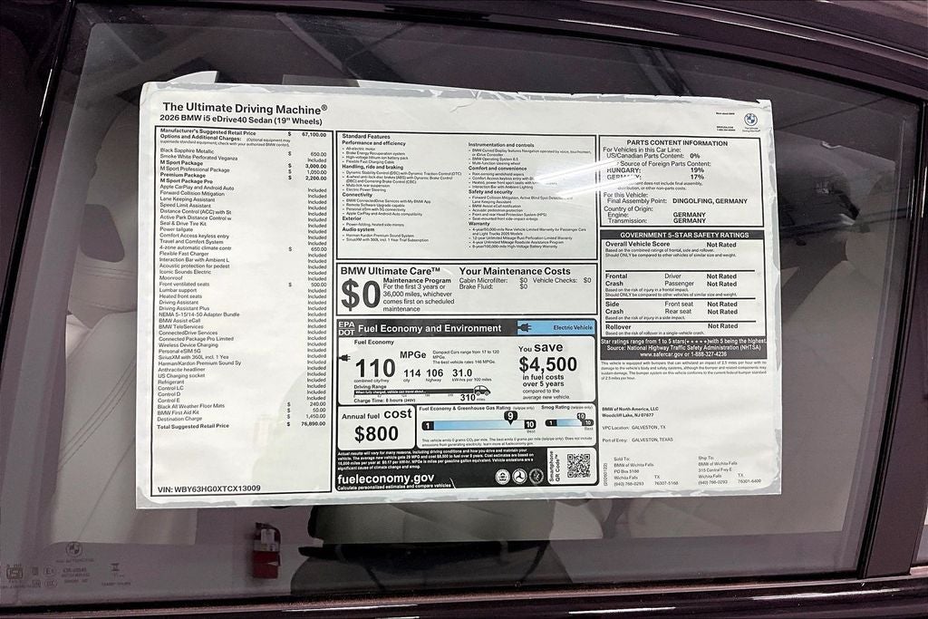 2026 BMW i5 eDrive40