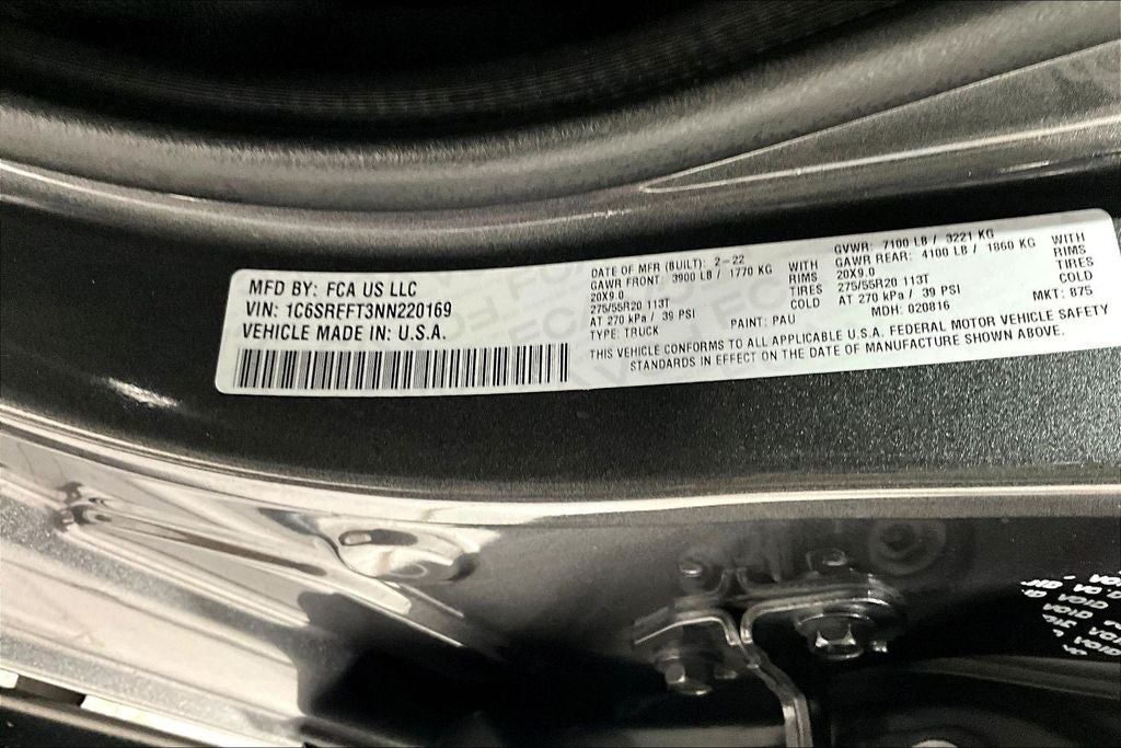 2022 RAM 1500 Big Horn/Lone Star