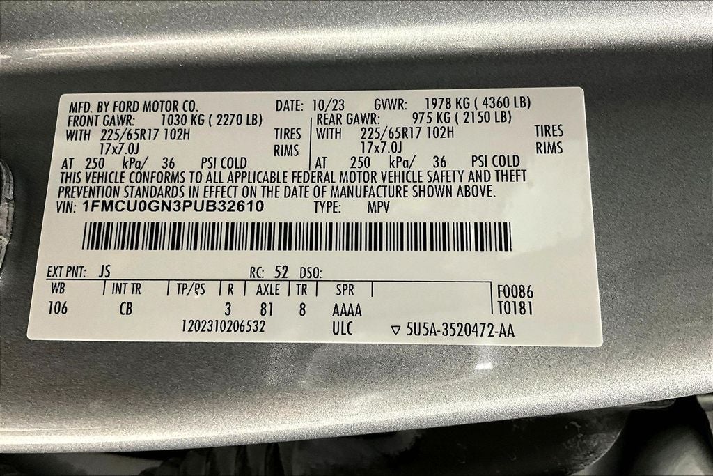 2023 Ford Escape Active