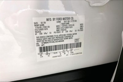 2020 Ford Explorer Limited
