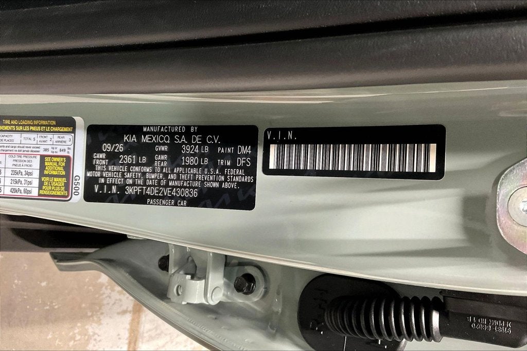 2027 Kia K4 LXS