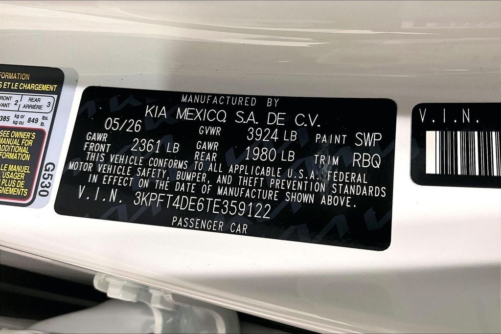 2026 Kia K4 LX