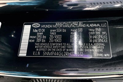 2024 Hyundai Santa Fe Limited