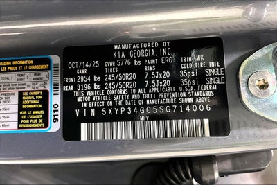 2025 Kia Telluride EX