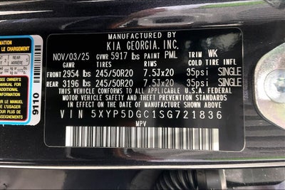 2025 Kia Telluride SX-Prestige X-Line