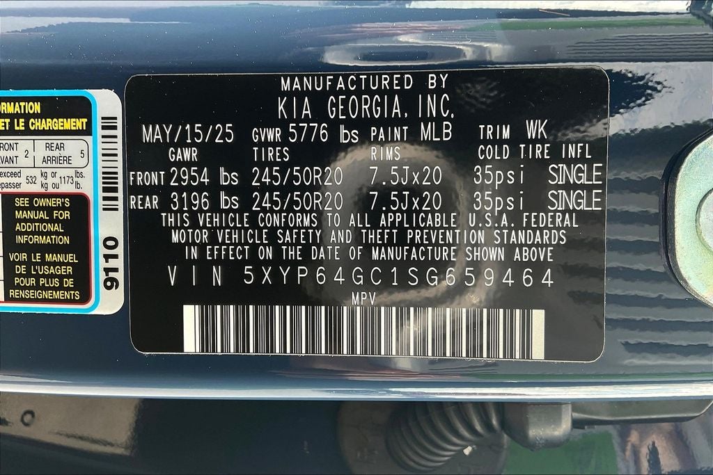 2025 Kia Telluride S