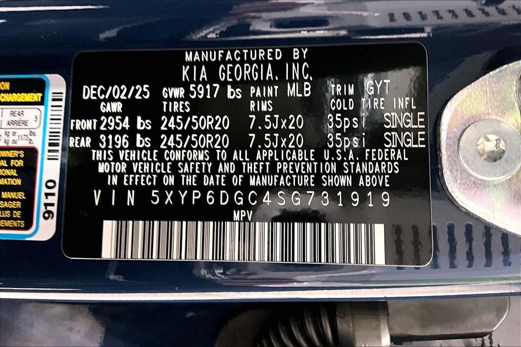 2025 Kia Telluride S