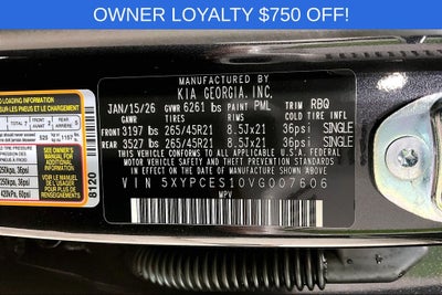 2027 Kia Telluride EX