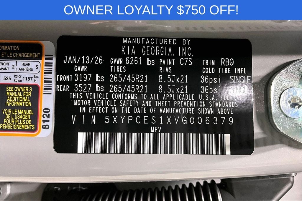 2027 Kia Telluride EX