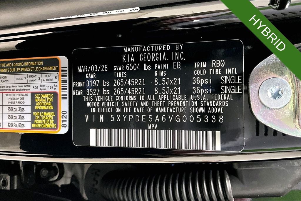 2027 Kia Telluride Hybrid X-Line SX