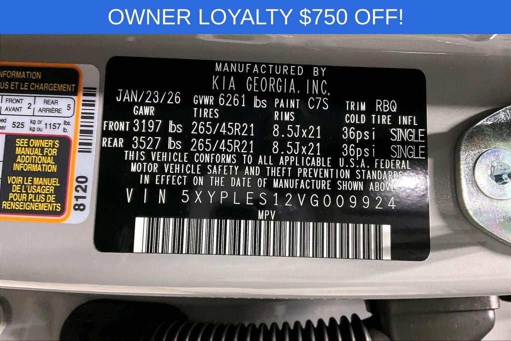 2027 Kia Telluride X-Line SX-Prestige