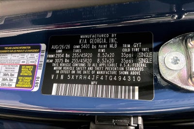 2026 Kia Sorento EX