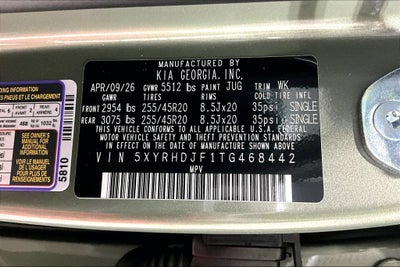 2026 Kia Sorento X-Line EX