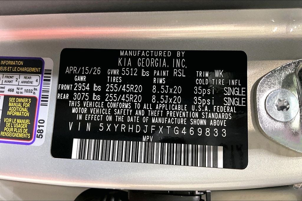 2026 Kia Sorento X-Line EX