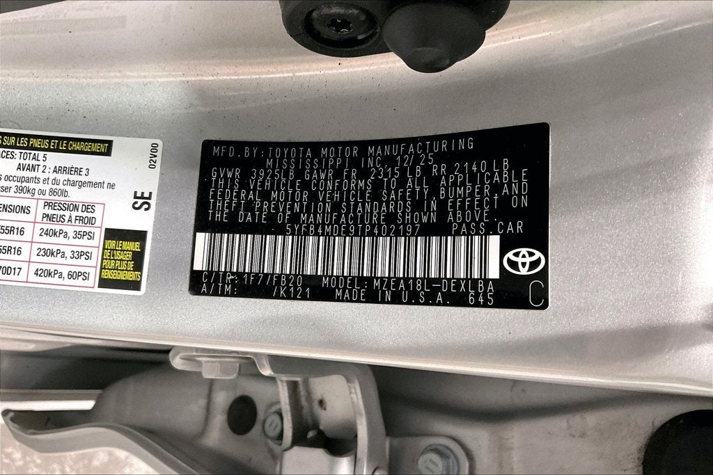 2026 Toyota Corolla LE