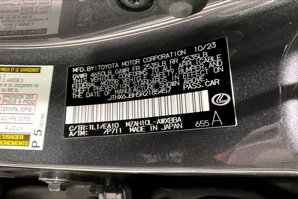 2024 Lexus UX 250h Base
