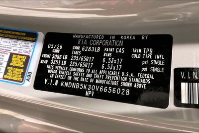 2027 Kia Carnival LXS