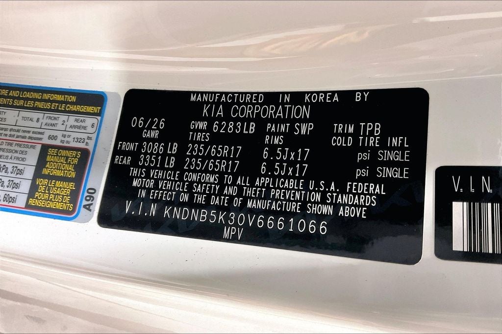 2027 Kia Carnival LXS