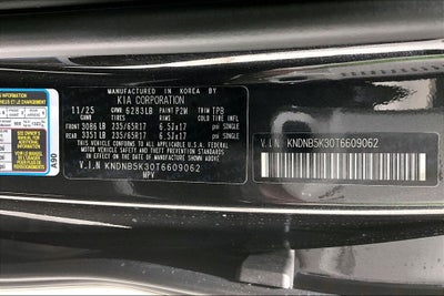 2026 Kia Carnival LXS