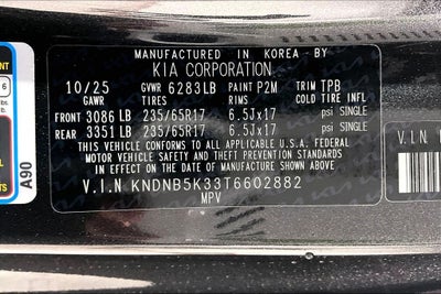 2026 Kia Carnival LXS