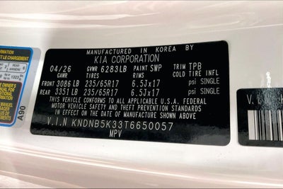 2026 Kia Carnival LX