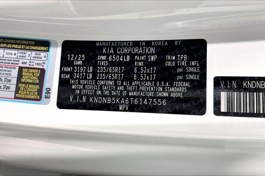 2026 Kia Carnival Hybrid LXS