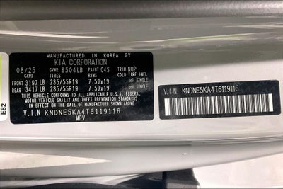 2026 Kia Carnival Hybrid SX Prestige