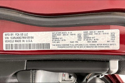 2021 Jeep Grand Cherokee L Limited