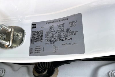 2022 Chevrolet Colorado Z71