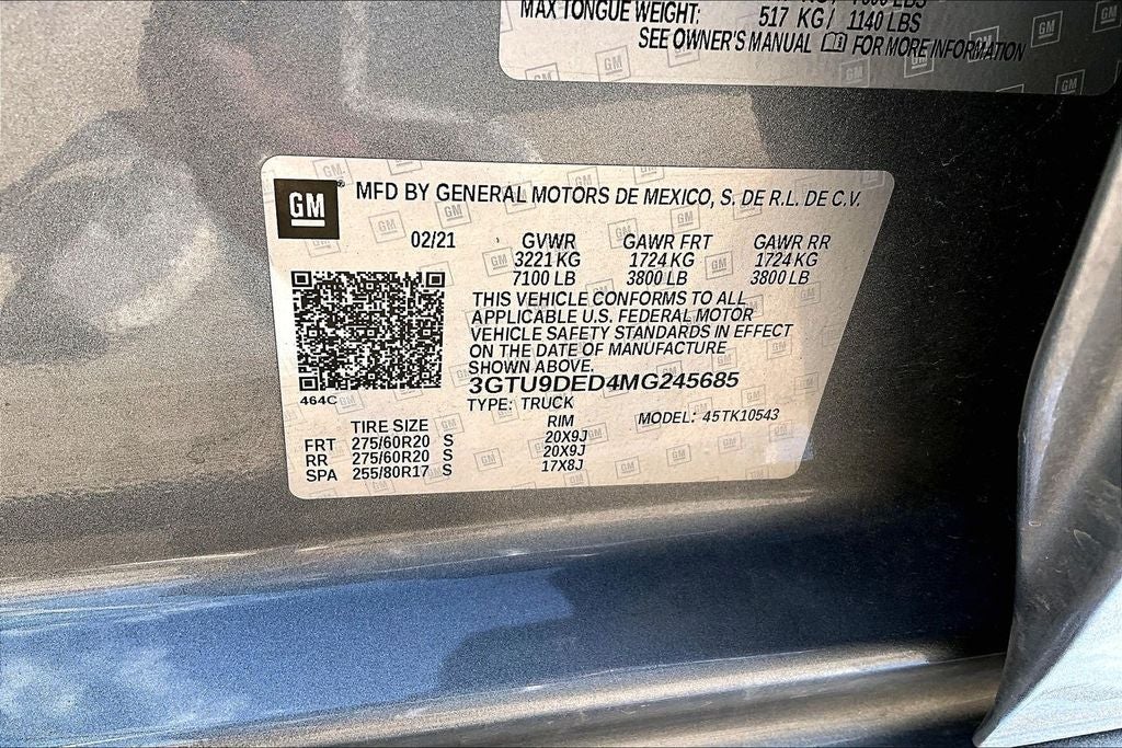 2021 GMC Sierra 1500 SLT