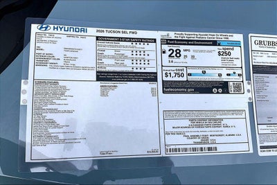 2026 Hyundai Tucson SEL FWD