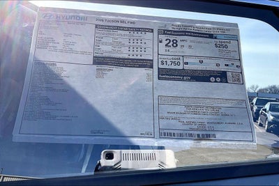 2026 Hyundai Tucson SEL FWD