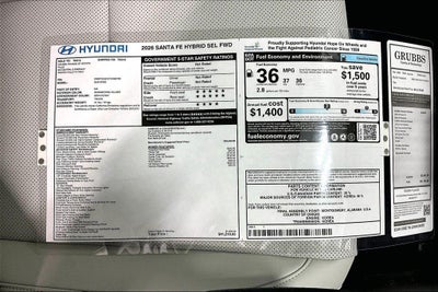 2026 Hyundai Santa Fe Hybrid SEL