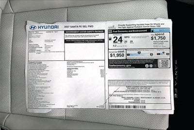 2027 Hyundai Santa Fe SEL FWD