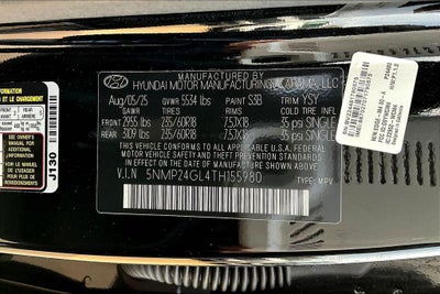 2026 Hyundai Santa Fe SEL FWD