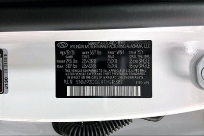 2026 Hyundai Santa Fe SEL AWD