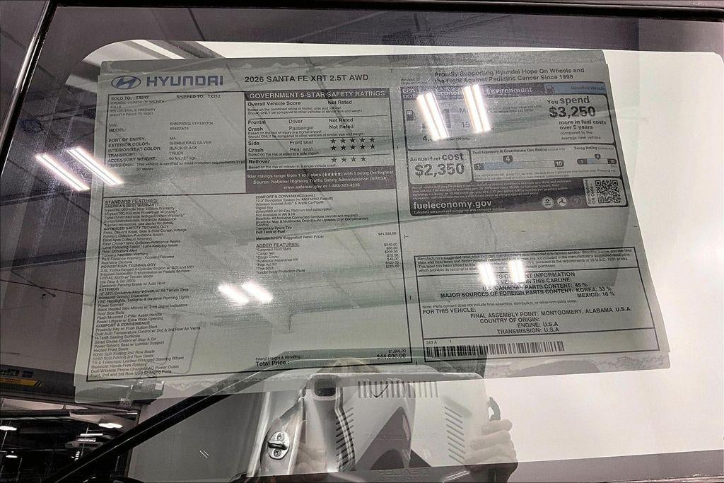 2026 Hyundai Santa Fe XRT AWD