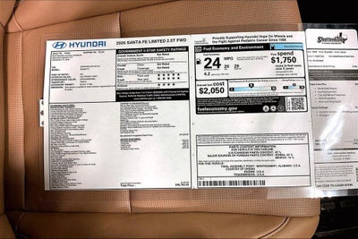 2026 Hyundai Santa Fe Limited FWD