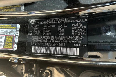 2025 Hyundai Santa Cruz SE FWD