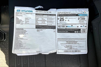 2025 Hyundai Santa Cruz SE FWD
