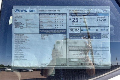 2025 Hyundai Santa Cruz SE FWD