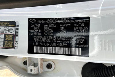 2025 Hyundai Santa Cruz SEL FWD