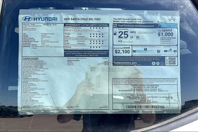 2025 Hyundai Santa Cruz SEL FWD