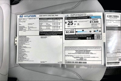 2026 Hyundai Santa Cruz SEL FWD