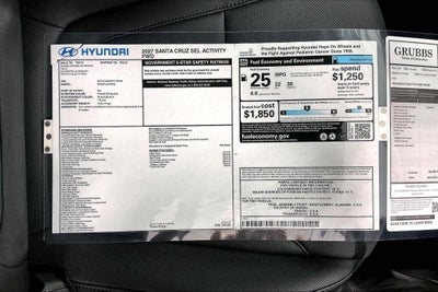 2027 Hyundai Santa Cruz SEL Activity FWD
